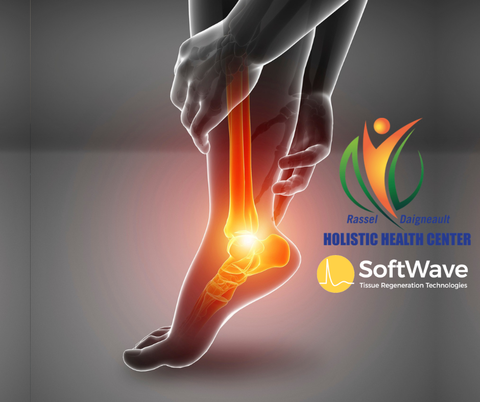 Find Relief from Foot and Ankle Pain with SoftWave Therapy at Rassel-Daigneault Holistic Health Center in Lansing, MI