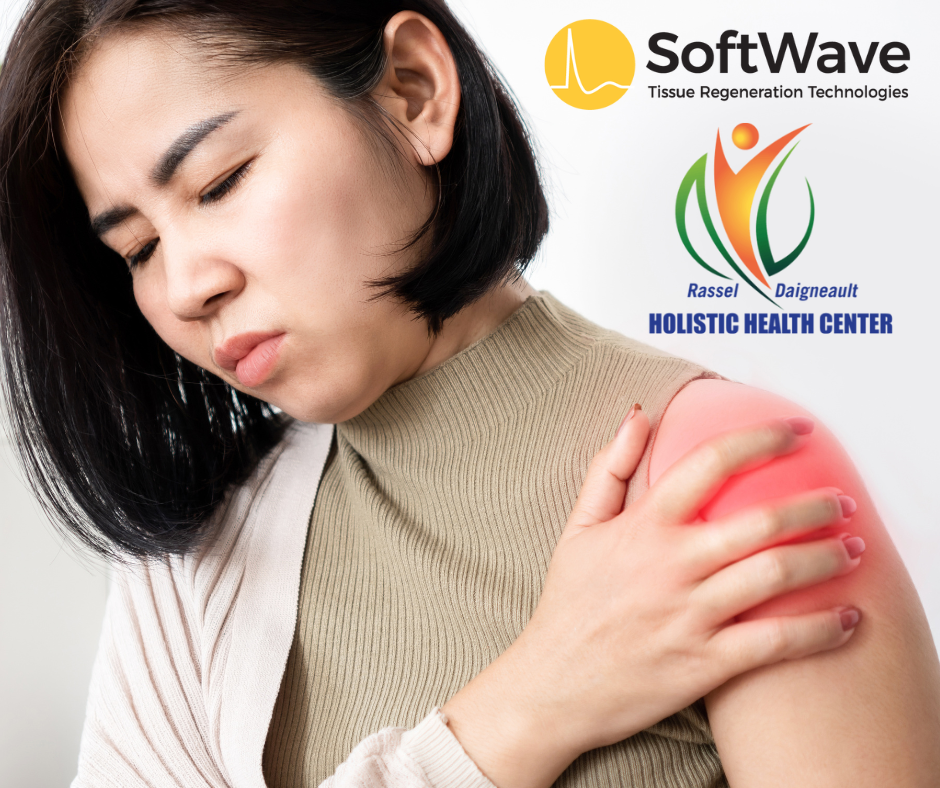 Non-Surgical Rotator Cuff Tear Relief with SoftWave Tissue Regeneration Technology at Rassel-Daigneault Holistic Health Center in Lansing, MI
